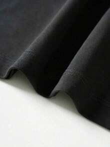 Men T-Shirts - 黑色 - 查看 5