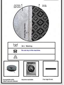 廚房地毯 - 廚房走廊地毯 - 可機洗，防滑廚房墊，尺寸：60*150、60*200、80*200、100*200、120*180 厘米，土耳其製造 - 淺灰色 - 查看 2