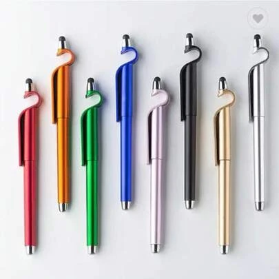 Kit 4 Canetas Touch Screen Universal Suporte Para Celular