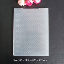 2D压花文件夹，适用于卡片制作、压花机、剪贴簿、纸艺相册、印章装饰、DIY贺卡制作，图案包括音符、蝴蝶、云朵、圆点。 - 2D - 查看 10