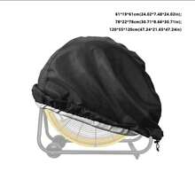 户外工业风扇罩 通用牛津布防水防尘罩 可折叠可调节绑带 风扇保护套 - 1 - 查看 3