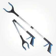 Garbage Picker, Picking Tongs, Foldable Aluminum Alloy Metal Grasping Tool, Reaching Picking Tool, Outdoor Garbage Grabber, Cleaning Supplies, Cleaning Tools - B - View 4