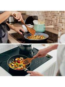 Premium Quality Natural Boxwood Cooking Utensil, Spatula Suitable For Kitchen, Christmas Gift, Holiday Items - Natural Wood Color - View 4