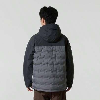 Columbia Men's Casual Down Jacket, Lightweight Outdoor Hooded Jacket, M Grand Trek Down Hooded GB Top, Sports Wear XE4190023