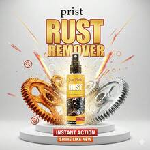 JUE FISH Ultimate Instant Metal Rust Remover Spray 2026 Multi-Purpose Professional Derusting Agent For Car Wheels, Tools & Kitchen | Magic Oxidation Dissolver & Polishing Shine | Effortless Spray-To-Clean Formula | Restore Your Items To Brand New In Seconds - Liquid - View 13