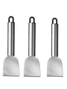 OBOVAY 多功能刮刀，多用途清洁刮刀，金属铲，多功能厨房排气扇油渍锅底清洁刀，可去除顽固污垢和霜冻，水泥刮刀，墙面装饰刮刀，瓷砖缝隙刮刀，符合人体工程学的手柄 - 适用于玻璃、地板、冰箱、炉灶等多种表面 - 去除顽固污渍、霜冻和油脂 - 家用和厨房清洁用品，结构坚固，品质优良，家居维护（款式随机） - 多款式 - 查看 11