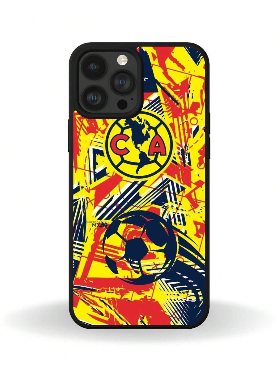 Funda para Celular Futbol América Todas las Marcas M497 - Negro - Ver 1