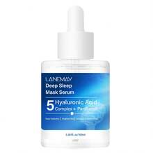 5%玻尿酸深层睡眠面膜精华，有效补水锁水，持久丰盈肌肤，淡化细纹，夜间修护滋养，日间修复受损肌肤屏障，100毫升 - Hyaluronic Acid - 查看 7