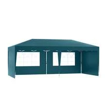 Canopies, Gazebos, Pergolas & Accessories - Dark Green - View 3