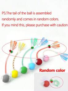 1 pieza Juguete interactivo para gatos de interior de color aleatorio, juguete automático para gatos/gatitos, adecuado para gatos adultos aburridos de interior, bola interactiva automática con movimiento activado por USB recargable, adecuado para todas las razas y tamaños de gatos, bola automática con movimiento, bola interactiva recargable por USB, bola giratoria automática duradera, adecuado como juguete interactivo para gatos. - Multicolor - Ver 3