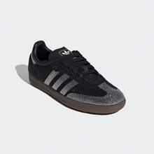 Adidas Originals SAMBA OG W 男女通用休闲运动鞋，低帮 IH9052 - 黑灰色 - 查看 6