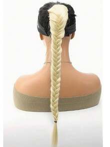 Tóc nối dài 24 inch kiểu Châu Âu và Mỹ, thẳng, tết đuôi cá, làm từ chất liệu tổng hợp. - Nhiều màu - Xem 19