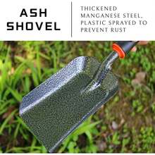 - Paleta de jardín resistente con mango ergonómico, herramienta de jardín de acero de manganeso grueso para excavar y plantar - Ver 7