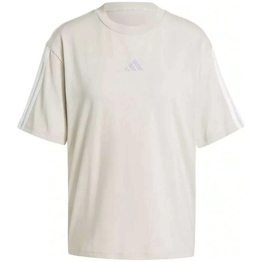 Adidas Camiseta de Manga Corta JE1219 para Mujer en color Beige - Beis - Ver 1