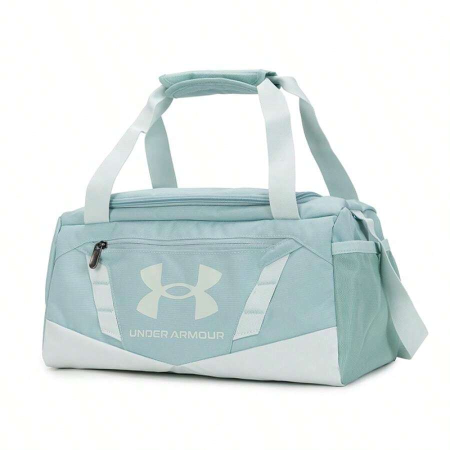 Under Armour UA Undeniable 5.0 Duffle XXS 男女通用旅行包,户外运动、健身、日常旅行、单肩包,1376454-477 - 綠色 - 查看 1