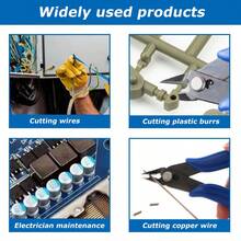 1pc/2pcs/3pcs Angled Pliers, Nylon Jaw Flat Nose Pliers, Gold/Silver/Copper Wire Cutters, Plastic Model Water Gate Pliers, Nylon Jaw Flat Nose Pliers, Pointed Nose Pliers, Jewelry Making Tools - Jewelry Pliers Set - View 10