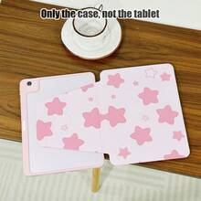 1 ốp bảo vệ máy tính bảng dạng gập có khe cắm bút, họa tiết ngôi sao màu hồng, chân đế xoay 720 độ, chất liệu da PU với chức năng tự động tắt/mở màn hình, tương thích với Honor Pad 8/9/10, Honor GT 11.5inch/X7/X8A/X9/X8Pro/X9Pro/V9/V8 Pro, Matepad 11 Inch 2023/2022 Model/MatePad 11.5 (2026), và các dòng máy tính bảng khác của Apple, v.v. - Nhiều màu - Xem 6