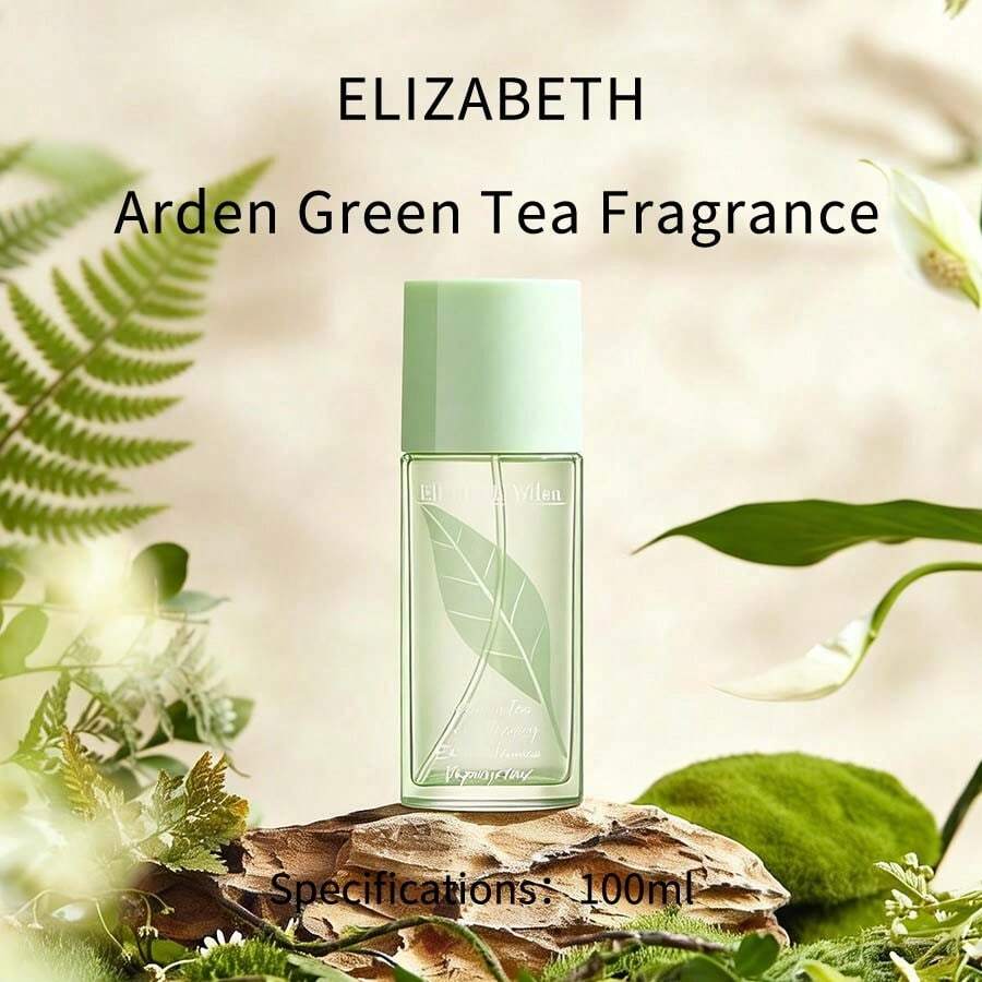 Elizabeth Arden Green Tea Fragancia de 100ml/3.38fl Oz, Té verde de limón, Floral jabonoso, Brisa de verano - Múltiples aromas - Ver 1