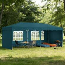 Canopies, Gazebos, Pergolas & Accessories - Dark Green - View 4