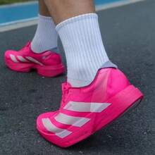 Adidas Zapatillas de maratón adizero adios Pro 4 para hombre - Rosa Fucsia - Ver 6