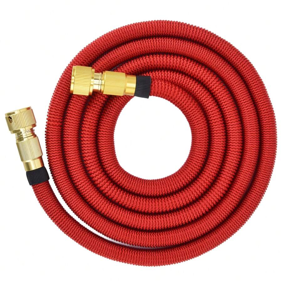 Manguera de jardín de 7,6 m (25 pies), flexible y extensible. - A - Ver 1