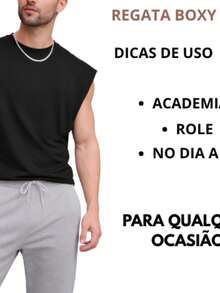 Plain Boxy Oversized Tank Top - Guaranteed Style - Lightweight Fabric - Fashion - Rust Brown - View 4