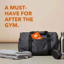 Super Fresh Shower Wipes Large Citrus &Amp; Cedar Body Wipes For No Rinse Bathing Personal Hygiene Gym Travel Or Camping Enriched With Aloe And Vitamin E 10 Individually Wrapped Disposable Sheets - ColorA - 查看 5