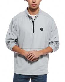 Ben Sherman Microfleece 1/4-Zip Pullover - 灰色 - 查看 2