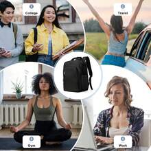 Bolso de mano de moda casual de negocios de alta gama con estilo retro, con correa de hombro desmontable, regalo de San Valentín, bolso para viajar - Multicolor - Ver 11