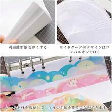 剥離紙シート 40/80枚入 シール帳 台紙 A4/A5/A6サイズ 両面剥離紙 貼って剥がせる シール台紙 シール・ラベルの収集に - A6 - チェックする 6
