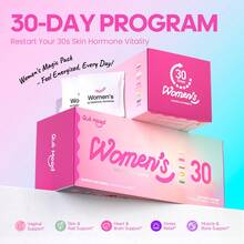 Quit Mood Women's 30-Day Daily Nutrition Pack | Multiple Nutrients Multivitamin Supplement With Capsules, Tablets & Softgels | Supports Energy, Immune & Overall Health & Wellness - 1 hộp, đủ dùng trong 30 ngày. - Xem 2