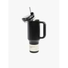 STANLEY - The Quencher H2.0 FlowState™ Tumbler 40oz Premium Stainless Steel Bottle Insulated Mug Cup Portable Water Bottle Large-Capacity Coffee Cup Water Cup With Handle And Straw, For Travel, Home, Office, Gift, Ice Drinks And Hot Drinks 10-10824 - 1214 BLACK 2.0 - View 2