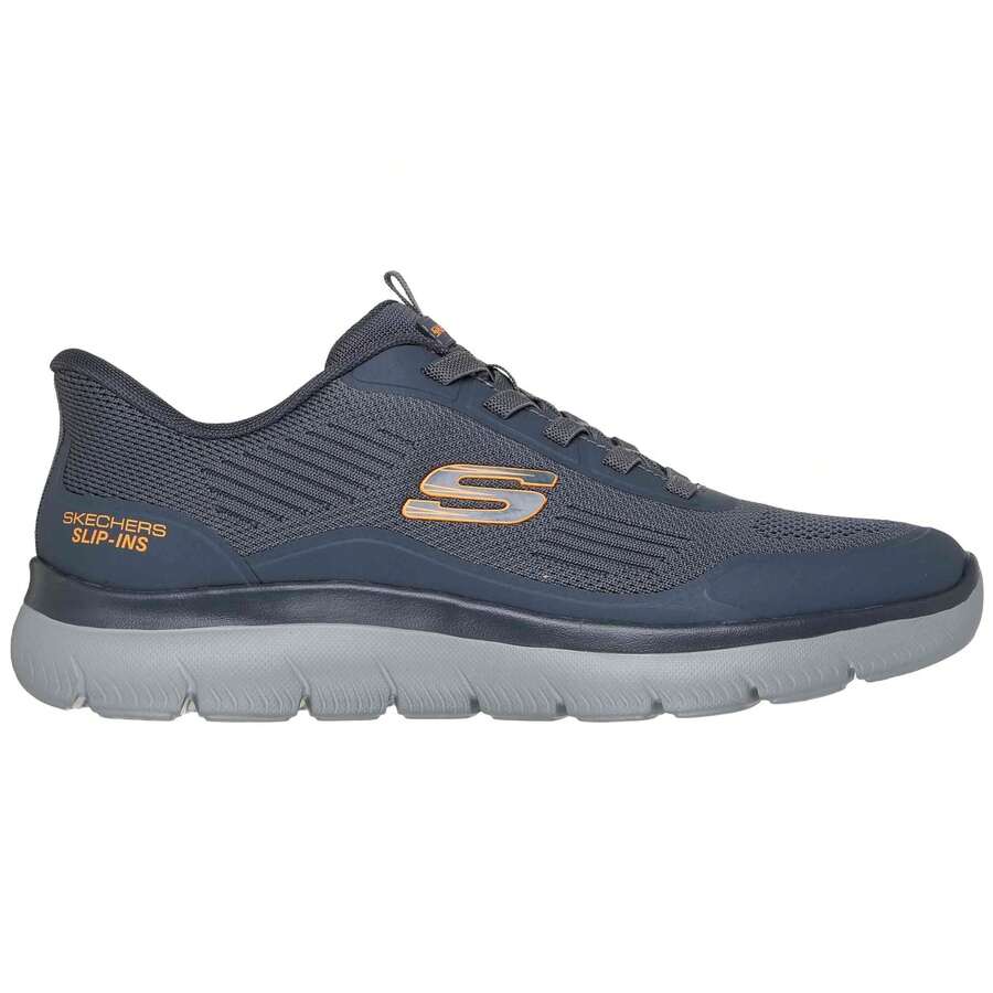 Skechers Men Casual Athletic Shoes - 藍色 - 查看 1