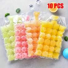 240个一次性冰袋，采用自封式设计，无需额外的夹子或绳子，制冰更快更卫生。只需从宽口倒入水，密封后放入冰箱即可——不漏水，不脏乱，方便快捷。 - 彩色 - 查看 8