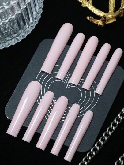 CrystalHola Móng tay ngày Valentine, Móng tay mùa Xuân/Hè, 10 móng giả dán thủ công, Móng kiểu Pháp, Bộ dụng cụ đính đá, Móng dài kiểu ballet, Móng hồng, Móng dễ thương, Phong cách Y2K, Thích hợp cho các lễ hội âm nhạc, tiệc tùng và sử dụng hàng ngày, Món quà tuyệt vời cho các cô gái và phụ nữ. Móng giả dán thủ công.