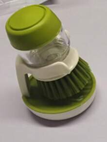 1/2pcs, Pot Brush With Soap Dispenser, Multi-Functional Kitchen Cleaning Brush With Stand, Dishwashing Brush, Durable Kitchen Scrub Brush, Pans And Pots Brush, Kitchen Sink Countertop Scrub Brush, Cleaning Supplies, Cleaning Tool - A - View 13