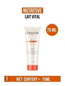 Kérastase 75ml/2.54 fl oz Dầu xả dưỡng tóc bóng mượt, chống khô xơ, dưỡng ẩm sâu cho tóc, mang lại độ bồng bềnh và mềm mượt tức thì, phục hồi tóc hư tổn và cải thiện tình trạng tóc. 3 bước sử dụng dễ dàng: Gội đầu, lau khô, thoa dầu xả, massage, xả sạch. Thích hợp cho tóc khô, xoăn, hư tổn, cũng như tóc thường đến hơi khô. Chăm sóc hàng ngày, nuôi dưỡng cao cấp, dưỡng ẩm lâu dài, cho tóc bóng mượt và rạng rỡ. - Dầu xả dưỡng ẩm cao cấp Kerastase với protein sữa 75ml - Xem 11