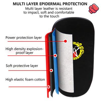 Soft Portable Taekwondo Kicking Target Pad, PU Leather Martial Arts Hand Target With Maximum Shock Absorption