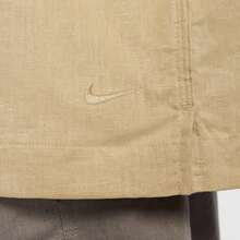 Nike Men's AS M NL LINEN SS BTTNDWN SASH Short Sleeve Shirt HJ2982-297 - Brown - View 4