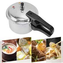 3L/5L Aluminum Alloy Pressure Cooker – Large Induction Hob Compatible Cooker With Dual Handles For Fast Cooking At Home Or In Catering Kitchens (20/22cm Pressure Cooker) - View 9