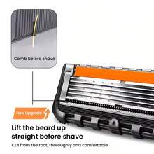 GILLETTE Fusion ProGlide Razor For Men, Handle + 5 Blade Refills - Safety Tazor + Blade - View 10