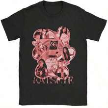 Katseye Shirt, Beautiful Chaos 2025 Shirt, Katseye Girl Group-Shirt Vintage Katseye Beautiful Chaos Shirt, Katseye Kpop Graphics Tee, Katseye Gnarly  Parent-Child Outfits - Đen 18 - Xem 2