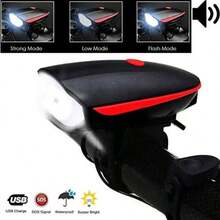 Bicycle Front Lights - Red - View 2