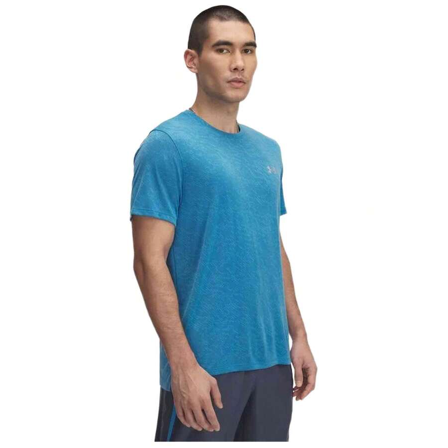 Under Armour Men Sports Tees & Tanks - Blue - View 1