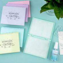 5.9 X 4.8 Inch Double-Sided Synthetic Brush Stamp Cleaning Pad, Suitable For Stamps, Stamp Pads, Rubber Stamps Cleaning (Yellow) - TT1006 - View 10