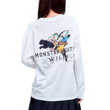 Puma X Monster Hunter Wilds Collaboration Drycell Fw25 Loose Fit Crew Neck Quick Dry Long Sleeve T-Shirt Tops Men - 彩色 - 查看 5