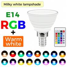 E27/E26 LED灯泡 E14射灯 GU10吸顶灯 MR16吊灯灯泡 GU5.3 带遥控器 可调光 彩色氛围灯 15种颜色 4种动态模式 适用于家庭客厅 卧室 音乐派对装饰 霓虹灯照明 RGBW/RGBWW 透明/乳白色灯罩 - RGB LED Bulb With Remote Control - 查看 18