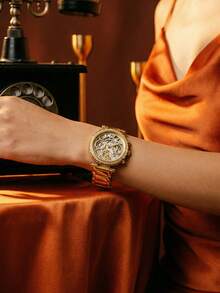 Guess 女士银色多功能手表 GW0403L1/GW0403L2/GW0403L3 - 金色 - 查看 4