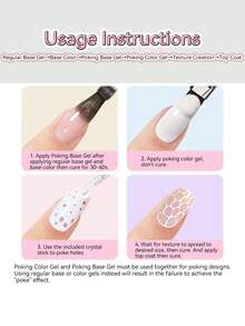 BORN PRETTY 5毫升印花凝胶指甲油，黑白波浪纹理，可卸除UV/LED美甲彩绘凝胶，家用及沙龙适用 - 彩色 - 查看 11