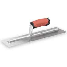 14 x 10 cm concrete finish trowel with soft grip handle - Ver 2